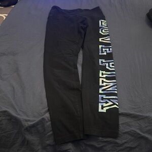 Victoria Secret PINK YOGA leggings , size medium